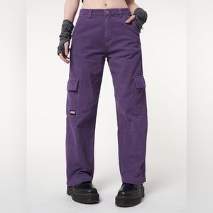 Purple Haze Corduroy Cargo Pants